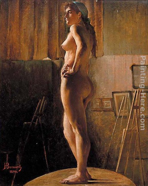 Joseph Bernard Standing Nude